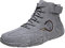 Scarpe Uomo estive Senza Lacci Scarpe da Camminata Uomo Scarpe Uomo Eleganti Stivali Uomo Pelle Alti 1-Grey 13.99