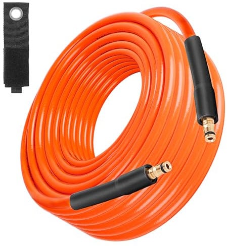 EAWONGEE Tubo di ricambio per idropulitrice ad alta pressione da 10 m per tubo di prolunga per pulizia Karcher serie K Sistema di connessione rapida Connettore rapido Connettore rapido