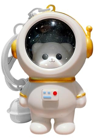 Porte-clés astronaute lumineux | Porte-clés ours mignon | Porte-clés astronaute, ornement portable pour sac d'école, téléphone portable, portefeuille, sac à dos, clés de voiture