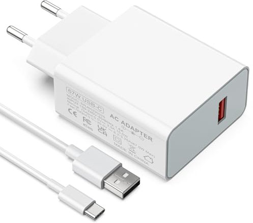 67W USB C Ladegerät Ladekabel für Xiaomi 15 15T 14 14T 13 Lite 13T 12 12X 12S Ultra 11 Pro 11T, Redmi Note 13 Pro 5G 12 11 10, Poco F5 Pro F4 X6 X5 X4 GT M4 5G, Xiaomi Pad Schnellladegerät Netzteil