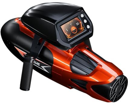 Sublue Vapor Pump-Jet Unterwasser-Scooter für Freitauchen, Tauchen, Schnorcheln (Rot)