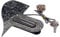 VICASKY Ply Loaded Mandolin Pickguard Assembly with Pots Volume Tone Knobs and High-output Single Coil Pickups Black Scratch Plate for Enhanced Sound Quality