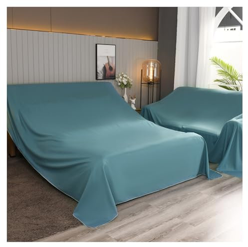 Großes Staubschutztuch für Möbel, Blau (2,4 x 4 m), robuster Schutz und Abdeckung