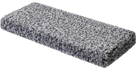 Katzen Fensterliege Fensterbank rutschfest - Katzenbett Fensterbank - Weich & Kuschelig - Fensterliege für Katzen Selbstheizende Katzendecke - Waschbarer Bezug - 60x20 cm - Schwarz Fell