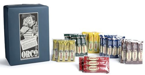 Orco, Chef Box Portami con Te - Set con Salse monodose - senape, maionese, olio extravergine, salsa messicana, ketchup, salsa barbecue - Senza Glutine