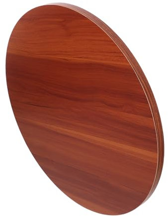 OUNONA Runde Esstischplatte Aus Holz 40 Cm Massivholz Geeignet Für Home-office-küche