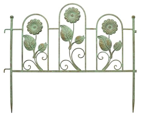 Frank Flechtwaren Rankgitter Blumen, erweiterbar, Metall, Stecksystem Maße: 64 x 54 cm, Stückpreis, vielseitig einsetzbar