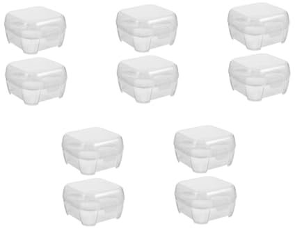 POPETPOP 5sets Outdoor Egg Storage Box Dispenser Feeder Eater Mouse Feeder Channel Kit Mattress Protector Cone Filter Holder Pulley Receiver Machine Coffee Filter Cone Eggs Pp 2pcs*5