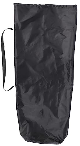 Warmhm Nylon Kinderwagentasche mit Kordelzug Schwarz Verstärkte Nähte für Flugreisen für Einzel und Doppelkinderwagen