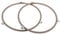 LAPYAPPE 2pcs Microwave Turntable Rack Set Rotating Roller Support for Microwave Oven White Easy to Install Suitable for Kitchen Supplies