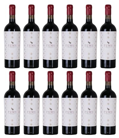 Casa Vinicola Botter Fumu Rosso Terre Siciliane IGT Rotwein rot trocken Italien inkl. FeinWert E-Book (12 x 0.75 l)