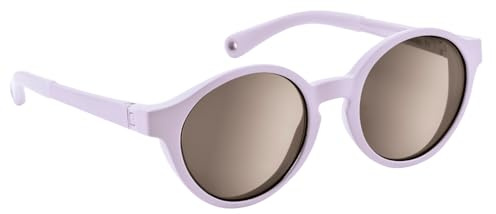 BÉABA, Sonnenbrille für Kinder 2-4 Jahre, 100% UV Schutz - Kategorie 3, Seitenschutz, Optimaler Komfort, 360° verstellbare Bügel, Lila