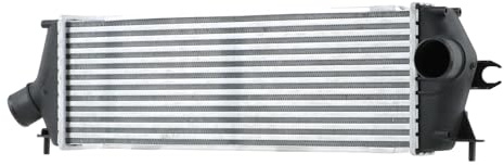 HELLA 8ML 366 340-891 Ladeluftkühler - Kühlrippen gelötet - Aluminium/Kunststoff