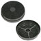 SPARES2GO Active Carbon Odour Filter for Logik Cooker Hood Vent Extractor (Pack of 2)