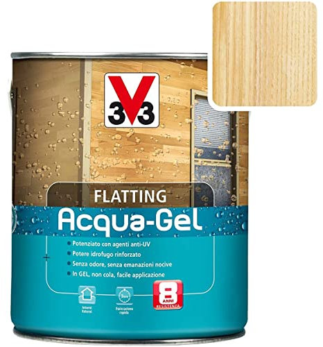 V33 flatting acqua-gel 0,75 lt – incoloro