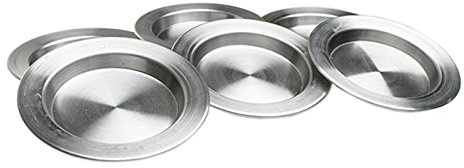 Künefe Tabagi 20 cm Alu Teller 6 Stück Dessertteller Backform Teller