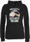Pullover Damen Hoodie Frauen - Geschenk für Hundebesitzer - Mensch & Mops Freunde fürs Leben! - XS - Schwarz - hundemama hundepullover hundefan hoddis winterpulli Hund Hundefans Kapuzenpullover