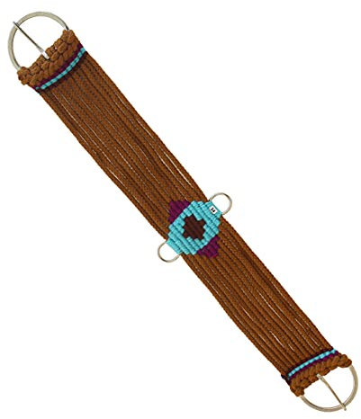 CHALLENGER Horse 9798-30 Westernsattel, 76,2 cm, Baumwolle, Acryl, Aztekenmuster, Braun