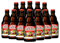La Chouffe Cherry Belgian Fruit Beer 330ml Bottles (12 Pack) - 8.0% ABV - Beer Gifts for Men Women, Beers and Lagers Offers, Beer Gift Set, Gift Hampers for Men Mum Dad Birthday Valentines Anniversary