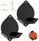 Cosmos 2 Stück Eishockey-Puck-Wandhalterungshalter Display Wandhalter für Dekoration, Präsentation und Aufbewahrung von Sammlerstücken Hockey-Puck & Game Winning Puck (Solid Black)