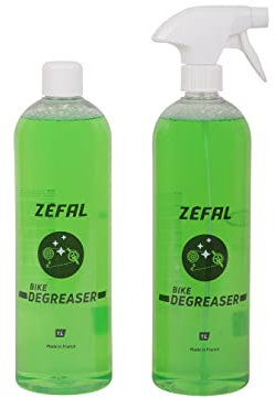 ZEFAL Bike Degreaser 1 L + Recharge 1 L - Produit Dégraissant Vélo Efficace - Nettoyant Freins Chaine et Disques Velo - Action Détergente et Dégraissante - 2 x 1 Litre
