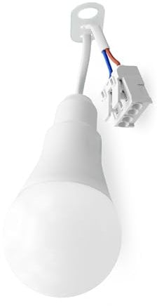 RealLED LED Baustellenfassung mit integriertem Leuchtmittel 12W 4000K (3 Stück)