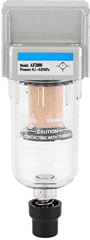 Luft-Wasser Abscheider, G1/4 Partikelfilter-Wasserfallen-Kompressor-Wasser-Feuchtigkeit Falle Wasser-Öl Abscheider-Ersatz AF2000-02