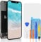 bokman for iPhone 12 Pro Max LCD Screen Replacement, 6.7-inch Display Assembly Front Panel Black with Repair Tool Kits