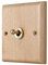 Ailan Interrupteur de Panneau en Bois Massif de Style Vintage, Applications Larges, ne changeant Pas de Couleur, Plaque d'interrupteur rétro en Bois Massif