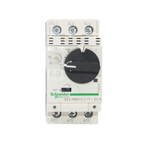 KAYPBWQMG Interruptor termomagnético 3P GV2PM21C Interruptor de protección del Motor Control de Perilla Rango de Corriente de Ajuste 17-23A 15KA