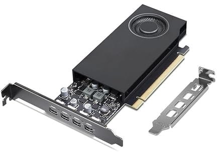 Lenovo NVIDIA RTX A400 Graphics Card - 4GB GDDR6-4 x Mini DisplayPort - Mini DisplayPort