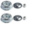 MeevrgR Kit di fissaggio lama in metallo per decespugliatori FS350/FS360/FS400/FS410/FS450 – Rondella smussata di ricambio, piastra Rider e set di dadi per montaggio testa ingranaggi (2)