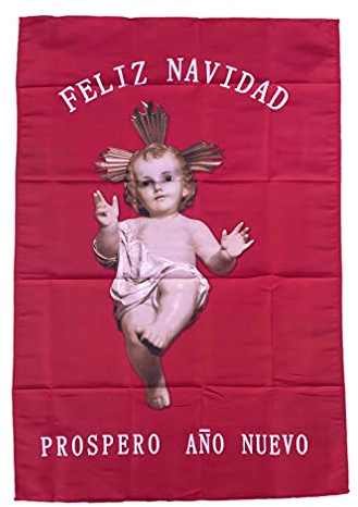 Durabol Bandera Dios Ha Nacido Colgadura para Navidad del Niño Jesus 68 x 98 cm