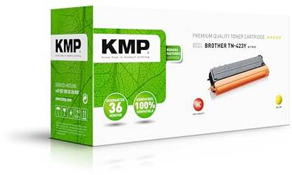 KMP Brother Toner TN-423Y / TN423Y AMARILLO 4000 S. B-T101X REMANUFACTURADO