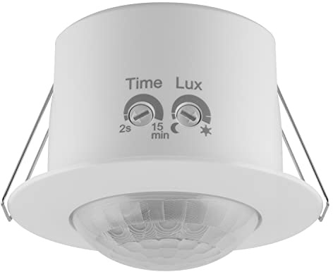 Luminaire: for ceiling, SENSOR CEILING FLUSH IP20 / 220…240 V, body material [calc.]: polycarbonate (pc), /, 1-pack