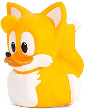 TUBBZ Sonic The Hedgehog Tails Sammlerfigur Gummiente - Offizieller Sonic Merch The Hedgehog - Limitierte Auflage