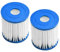 WuYan Filtri a cartuccia Tipo H per Piscina per Intex,per Pompe Filtro 28601/28602,Cartuccia Filtranti per Whirlpool(2 Pezzi)