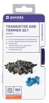 Whadda WCS104 Transistor und Trimmer Set, mehrfarbig