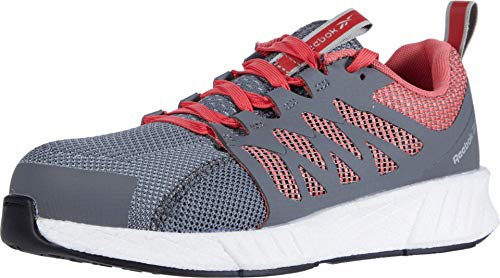 Reebok Damen Rb349 Fusion Flexweave Arbeitsschuh Rosa Sicherheit, rose, 44 EU
