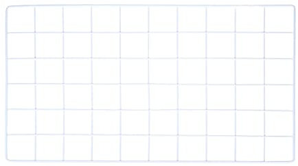 YOKIVE Iron Wire Grid Panel, Decorative Panels Board | Photo Pictures Display Holders Hanging Frame for Home Office (White, 20x12)