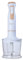 BERGNER Naturally Hand Blender, Variable Speed Control, Stainless Steel Blades, Includes 500 ml Chopper and 700 ml Juice Bowl, 800 Watt, Colour: White