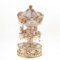 Musicboxworld MMM GmbH, 15062 Spieluhr - aufwendig Verziertes Karussell rosa beige