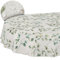 Stoff Tischdecke Tischwäsche Textil Tischtuch Baumwolle Polyester Gewebe abwaschbar pflegeleicht, in rund oval eckig Botanika Oval 260x140cm Schnittkante