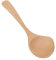 BestAlice Louche à Soupe en Bois, Louche en Bois pour la Cuisine, Cuillères à Soupe en Bois à Long Manche, Cuillère à Soupe Ronde en Bois Fabriquée à la Main pour la Maison Kiychen Restaurant