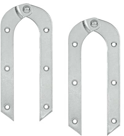 Vormann Ladder Tape, Set of 2, 195 x 2000 mm, Galvanised Steel, Weather Resistant, Made in Germany