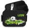 Bento Box Midi Lunchbox für Mepal Bentobox - Fußball Geschenke Junge Fussballgeschenk Kinder - 900 ml - Schwarz - einschulung brotdose brotbüchse jungen schule soccer fussball jausenbox die