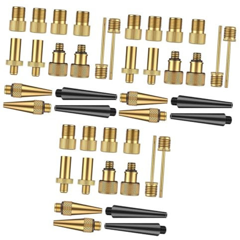 POPETPOP 42 Pièces Outil pour Tube de vélo Carte à Jouer Claire Figurine Flamant Rose couvertures de Paille Mur Contenant de Lait maternisé Outils vélo Valve convertisseur AV Adaptateur