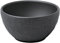Villeroy & Boch Manufacture Rock - Ciotola per immersioni, nero/grigio, 8 x 8 x 4 cm