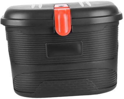 Folpus Electric Bike Basket Storage Box Lock Design Reliable 20L Large Capacity Bicycle Cargo Rack for Mountain Road Bicycle