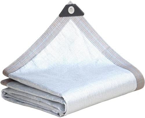 99% Sonnenschutz-Mesh-Aluminium-Markise, Sonnenschutz und Hitzeschild, Camping-Aluminium-Mesh reduziert die Innenwärme (3x6m)